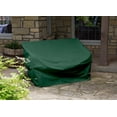 thumbnail image 4 of KoverRoos Weathermax 64202 4-Feet Bench/Glider Cover, 51-Inch Width by 26-Inch Diameter by 35-Inch Height, Forest Green, 4 of 4