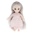 thumbnail image 2 of Doll Body 3D Big Eyes Realistic Eyelash Girl Dolls con caja Cumpleaños estilo 1 Zulema muñeca bjd cuerpo de niña, 2 of 8