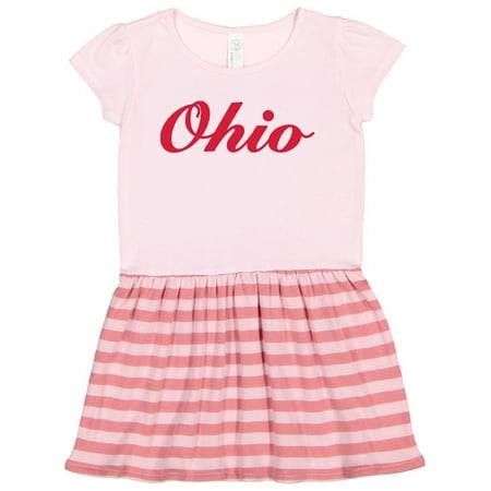 

Inktastic Ohio Gift Toddler Girl Dress