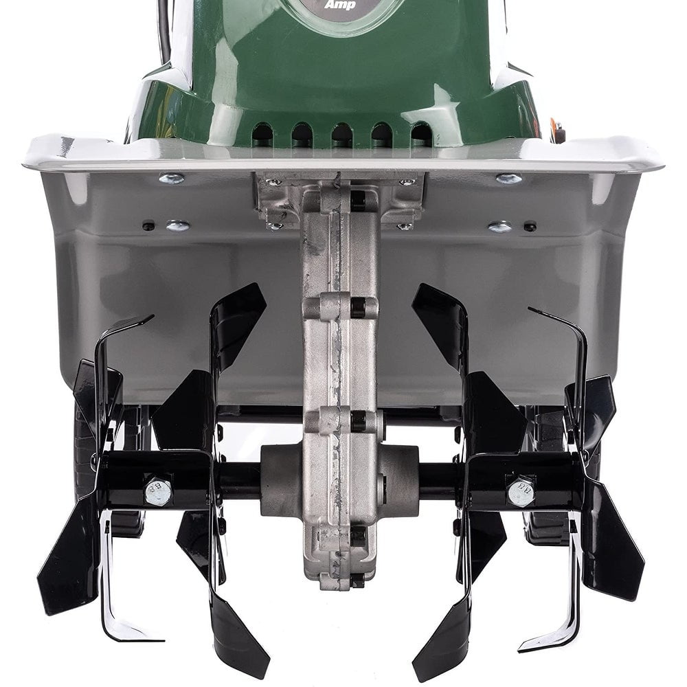 Scotts Outdoor Power Tools 11-Inch 8.5-Amp Corded Electric Garden Tiller Cultivator, Green
