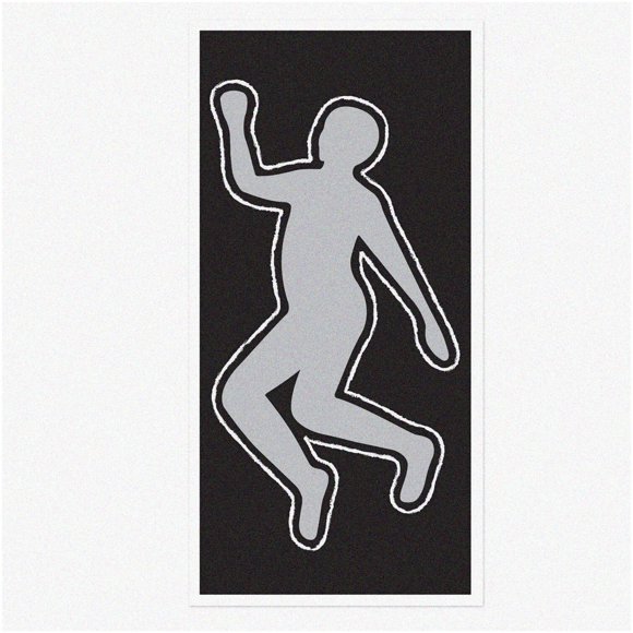 Mystery Manor Crime Scene Tape - Detective Murder Party Supplies: 30" x 5' Body Silhouette Decorations