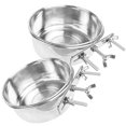 thumbnail image 1 of FESTFENDS 2Ud Bowls De Inoxidable Para Y Perros Con Superficie Lisa Y Antivuelco De Color Plata, 1 of 8