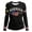 Black, variant on Bainana Women'S Summer Shirts 250Th Anniversary Print Long Sleeve Crew Neck T Shirt Comfortable Fashion Ladies Festival Relaxed Fit Daily Wear Red Size L