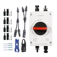 thumbnail image 1 of Amdohai 32A 4P PV Direct Current Disconnect Switch Outdoor Dustproof and Waterproof Transfer Switch IP66 Photovoltaic Direct Current Switch, 1 of 8