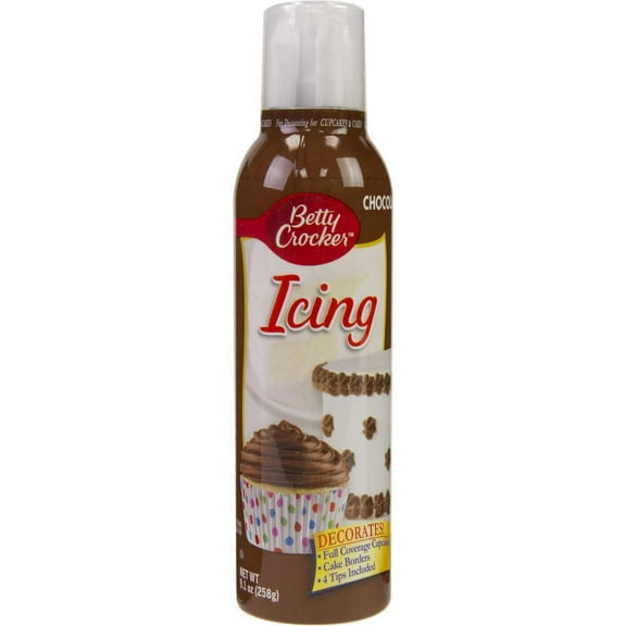 Pack of 6, Betty Crocker Chocolate Cupcake Icing, 9.1 oz​