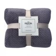 thumbnail image 3 of Soft Warm Plaid Fleece Bed Blanket Large Mesh Flannel Blankets Thick Breathable, 3 of 5