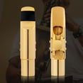 thumbnail image 4 of Professional Alto Saxophone Mouthpiece + Ligatures Replace accessories Alto Tenor Sax Mouthpiece for Professionals Beginners 5C Hugo boquilla de saxofón alto, 4 of 10