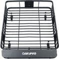 thumbnail image 5 of Rooftop Cargo Carrier Basket，Motoring Roof Rack,Top Mount Roof Rack 64"，black steel, 5 of 9