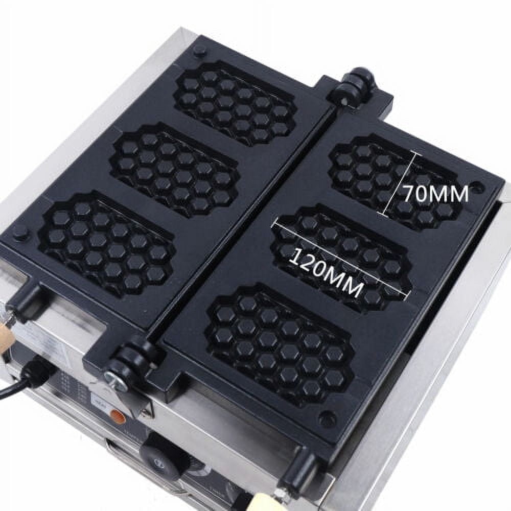 Honeycomb Waffle Maker Machine 1500W Commercial or Home Use Waffle Maker Baker
