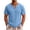 Light Blue, variant on Luvrsol Men's T-Shirts Solid Crew Neck Basic Plain Cotton Tees Ideal for Layering Shirts S-3XL