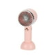 thumbnail image 2 of Xihbxyly Mini Ventilador de Mano, Diseño Portátil de Escritorio, Bajo Nivel de Ruido, Alimentación Por Usb, Velocidad Ajustable, Ideal para El Verano, Viajes, Camping, Oficina, Hogar, 6,2 X 6,2 X 14,, 2 of 2