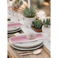 thumbnail image 6 of Cloth Napkins Set of 2 - 20x20 Inches, Pink Grey White Washable Reusable Table Napkins, Farmhouse Ombre Color Modern Simple Soft & Absortbent Dining Napkin for Party Wedding Hotel Restaurant, 6 of 8