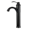 thumbnail image 4 of Bellaterra Home Madrid Single Hole Single Handle Bathroom Faucet with Overflow Drain in Brushed Nickel, 4 of 5