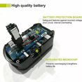thumbnail image 6 of 2Pack for ryobi p108 18v high capacity 8.0Ah battery 18v lithium-ion one+ plus, 6 of 8