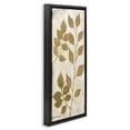thumbnail image 3 of Stupell Industries Glam Natural Leaves Overlap Black Floating Frame Canvas Art, 11 x 25, by Michael Marcon, 3 of 8
