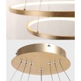 thumbnail image 5 of Aiwen 3 Tiered Modern LED Pendant Light Warm Light Effect Ambient Ceiling Lamp Gold, 5 of 7