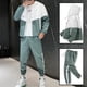 thumbnail image 5 of Traje casual de primavera, traje deportivo juvenil de dos piezas de talla grande estilo coreano, de moda, 5 of 6