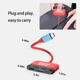 thumbnail image 6 of Switch Dock for Nintendo Switch/OLED Switch,3-in-1 Mini Switch TV Dock with 4K HDMI USB 3.0 Port USB C PD 100W Charging,Travel Portable Dock for Switch, 6 of 7