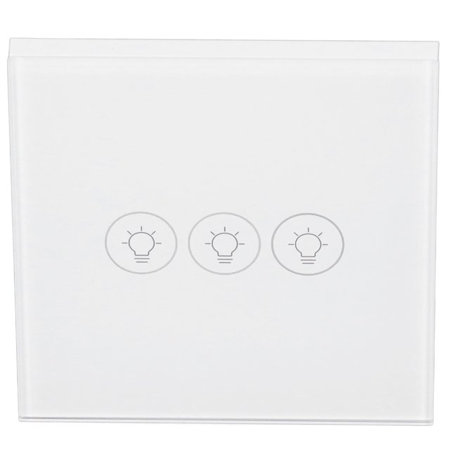 Interruptor inteligente Wi Fi, interruptor de luz táctil WiFi, interruptor de luz inteligente, interruptor táctil de pared inteligente, durabilidad mejorada