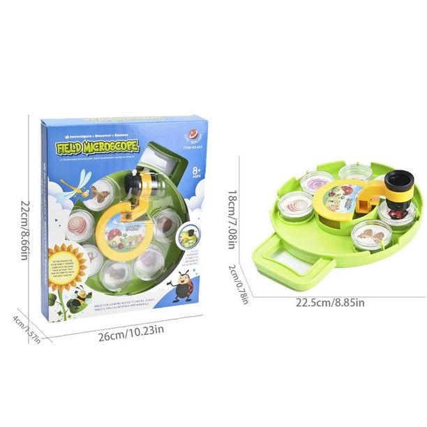 Microscope Jouet Pour Insectes OFKPO – Loupe Capturante, Observation Sans Contact – Découverte Nature Dès 3 Ans
