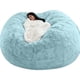 thumbnail image 2 of Fiudx Liquidación de ahorros de invierno 1 funda para silla grande, circular, suave y esponjosa, cómoda funda de terciopelo para sofá, para sala de estar, dormitorio, oficina, decoración del hogar, S, 2 of 5