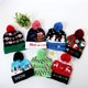 thumbnail image 4 of Gorro navideño de moda para otoño e invierno, gorro de punto con luz LED, colorido, luminoso, cálido, para adultos, con gorro de bola, 4 of 4