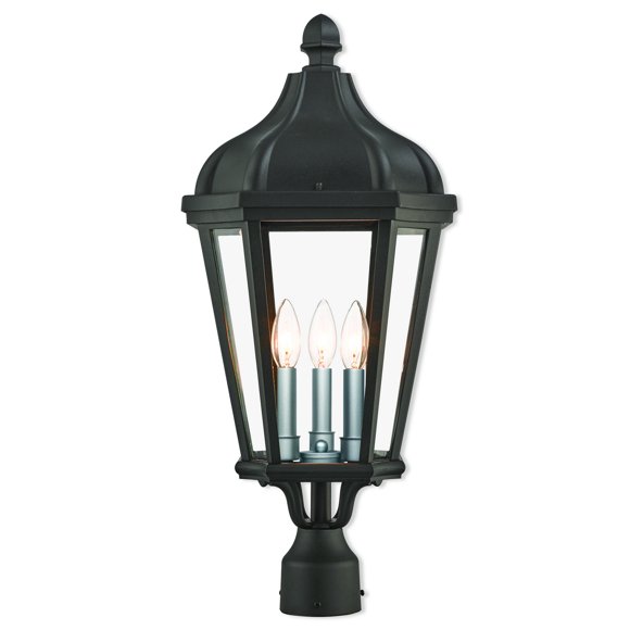 Three Light Post-Top Lanterm