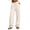 Khaki, variant on Fleece Wide Leg Pants for Women Ghalytn High Waist Sweatpants - Casual Loose Trousers with Pockets