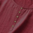 thumbnail image 6 of Cilsoka Women Summer Tank Tops Round Neck Sleeveless Front Pleated Button Down Tunic Casual Outfit 2026 Basic Loose Shirts, 6 of 7