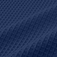thumbnail image 5 of Aimik Polo Shirts for Men Long Sleeve Quarter Zip Color Block Shoulder Casual Waffle Knit Tops Fall Winter Textured Collared Shirt, 5 of 6