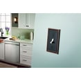thumbnail image 2 of Franklin Brass W35068-VBC-C Classic Beaded Quad Toggle Switch Wall Plate, Switch Plate & Cover - Bronze with Copper Highlights, 2 of 9