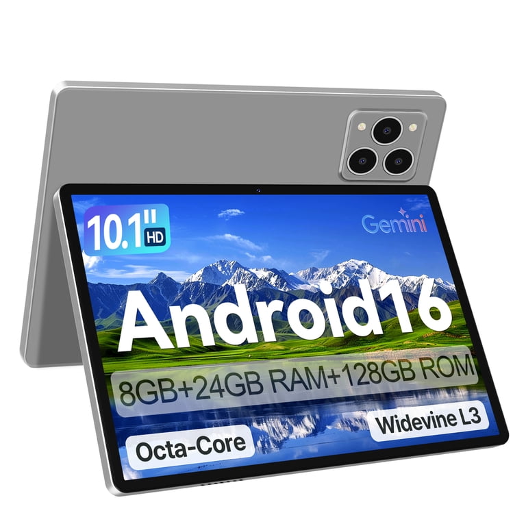 10.1インチ タブレット Android16 48GB RAM+128GB Tablet 10.1 inch Android 16 Tablet with Octa-Core Processor, 32GB