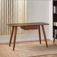 thumbnail image 4 of Study Computer Desk,Office Desk, Study Table,Writing Desk with Drawer for Home ,Office Modern Furniture,Walnut Color, 4 of 11
