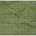 thumbnail image 4 of oneOone Organic Cotton Poplin Twill Fabric Floral Block Printed Fabric 1 Yard 42 Inch Wide, 4 of 4