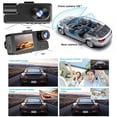 thumbnail image 4 of 3 in 1 Dual Lens HD 1080P Car DVR Dash Cam with Video Recorder & Car Black Box, Front and Inside Cars Camara para Autos Frontal e Interior, Night Vision, 4 of 4