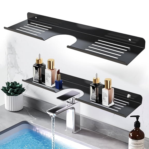 Sink Storage Rack, Shower Faucet Storage Rack, Organizing And Storing Items - Style 1