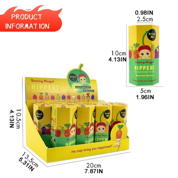 Sonny Angel Hippers Harvest Series,12 Pcs Original Mini Figure,12