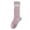Pink, variant on Baywell 5 Pairs Girls Knee High Socks 3-12 Years Little Big Girls Cotton Calf Socks Ribbed Knit School Uniform Socks Striped Tube Socks Sports Soccer Socks for Child