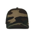 thumbnail image 2 of Outdoor Cap GC101 5-Panel Generic Camo Solid Back Cap-Woodland, 2 of 8
