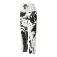 thumbnail image 3 of Pantalones anchos Gibobby Mujer Pantalones de yoga sueltos Estampado Negro M, 3 of 5