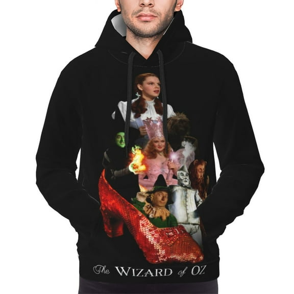 Unsiex Wizard of O Hoodie Cartoon Pullover Hoodies 3D Graphic Hooded Sweatshirts For Men Women