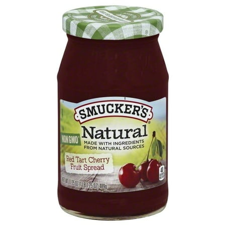Cherry Honey Spread - (2 Pack) Smucker's Natural Cherry Fruit Spread, 12.75-Ounce Jar
