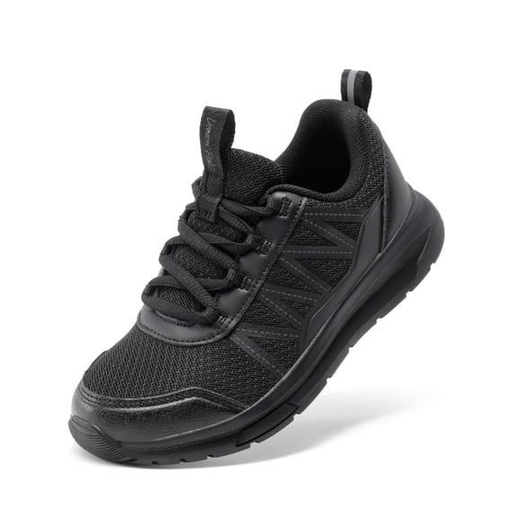 DREAM PAIRS Kids' Running Shoes, Lightweight Breathable Sneakers with Lace-Up Design, Cushioned Comfort and Non-Slip Sole for School, Gym, Walking and Play