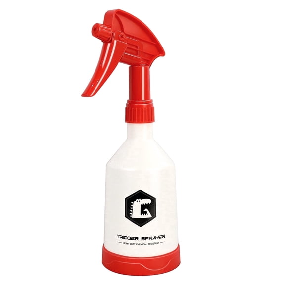 17Oz Heavy Duty Spray Bottle, Chemical-Resistant Trigger Sprayer for Car Washing, Detailing, Household & Garden Cleaning