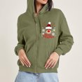thumbnail image 1 of Pntutb Mujeres Casual Impreso Pullover Manga Larga Con Capucha Bolsillo Blusa Tops Sudaderas Liquidación Pntutb Pntutb-1349, 1 of 6