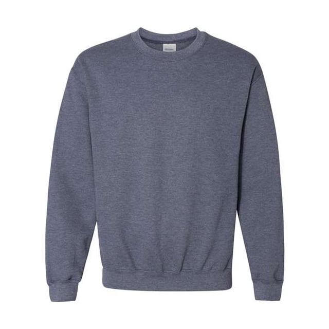 Gildan Adult Heavy Blend? 8 oz., 50/50 Fleece Crew L Ht Sprt Drk Navy Gildan 18000
