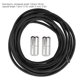 thumbnail image 1 of 5 Pairs No Tie Elastic Shoelaces for Kids and Adults, Versatile Metal Shoelaces for Sneakers, 1 of 1