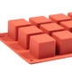 thumbnail image 2 of Molde de pastel cuadrado de cubo de 15 agujeros DIY utensilios de cocina de decoración de postres de silicona, 2 of 5