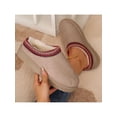 thumbnail image 4 of Women's Fashion Slipper Boots with Stiletto Heel, Plush Fleece Lining, Soft Cotton Fuzzy Slippers for Autumn Winter - Durable & Comfortable, 4 of 7