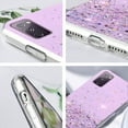 thumbnail image 5 of Compatible with Samsung Galaxy S20 FE Case Clear Glitter Silicone, Phone Case for Samsung S20 FE 5g Case Glitter Sparkle Pink Shockproof Thin Cover (Purple), 5 of 14